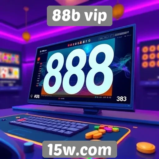 Interface de usuário do 88b vip é intuitiva
